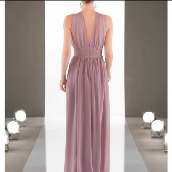 Sorella vita gown, size 4, eucalyptus - Picture 5 of 5